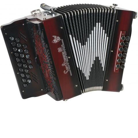 Bel accordéon modèle Luchta Inferno