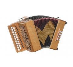 AETHER 2 diatonic accordion designed for Irish music